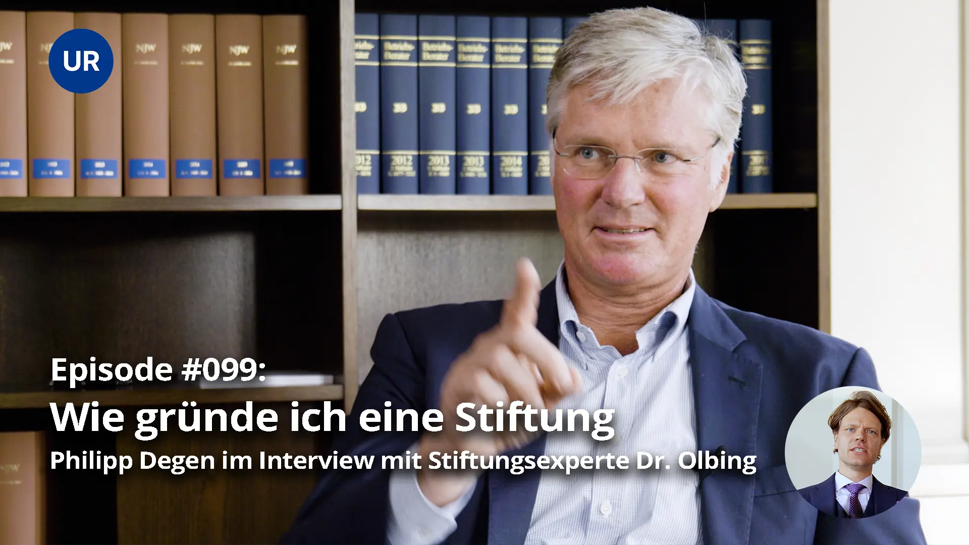 Eine Stiftung gründen – Interview mit Stiftungsprofi Herr Dr. Olbing