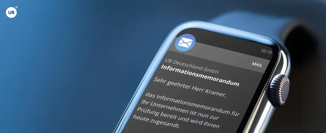 Informationsmemorandum - UR Deutschland GmbH